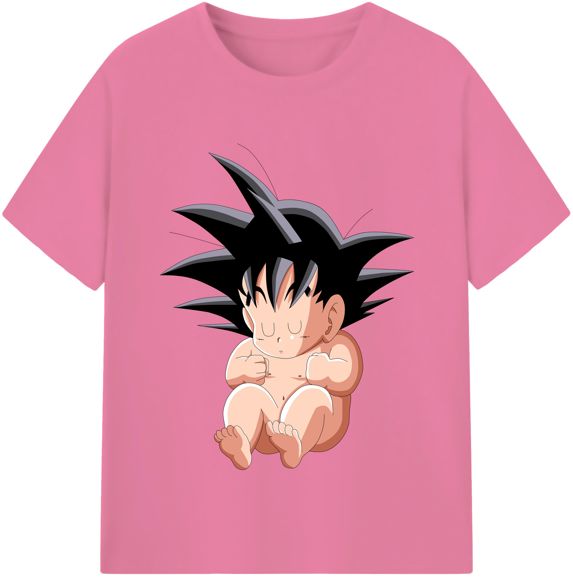 （画像用） ドラゴンボール 孫悟空（そん ごくう）Son Goku カカロット DRAGON BALL Kakarotto 綿100％半袖Tシャツ（フロントプリント）